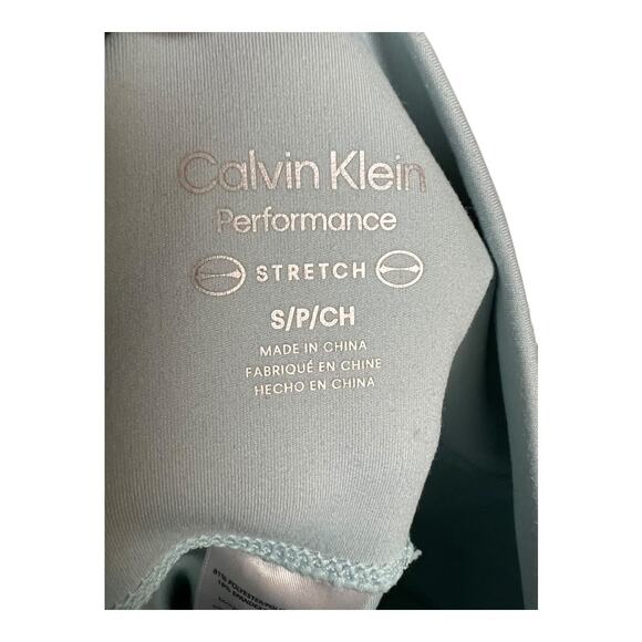 Calvin Klein Athletic Pants Joggers Performance Small Blue Comfy Casual Stretch - Picture 6 of 7